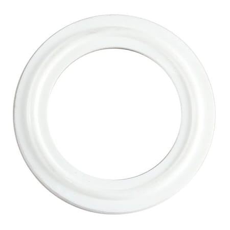Wayland 3in CLAMP GASKET FLANGED SILICONE - WHITE 40MPFX-3